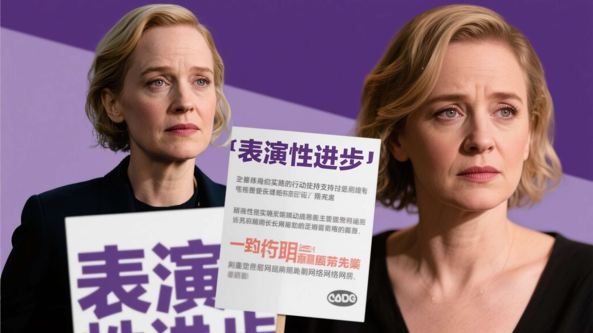 艾玛被部分网友批评为"表演性进步"，被认为缺乏实质性行动支撑其公开表态；罗琳则长