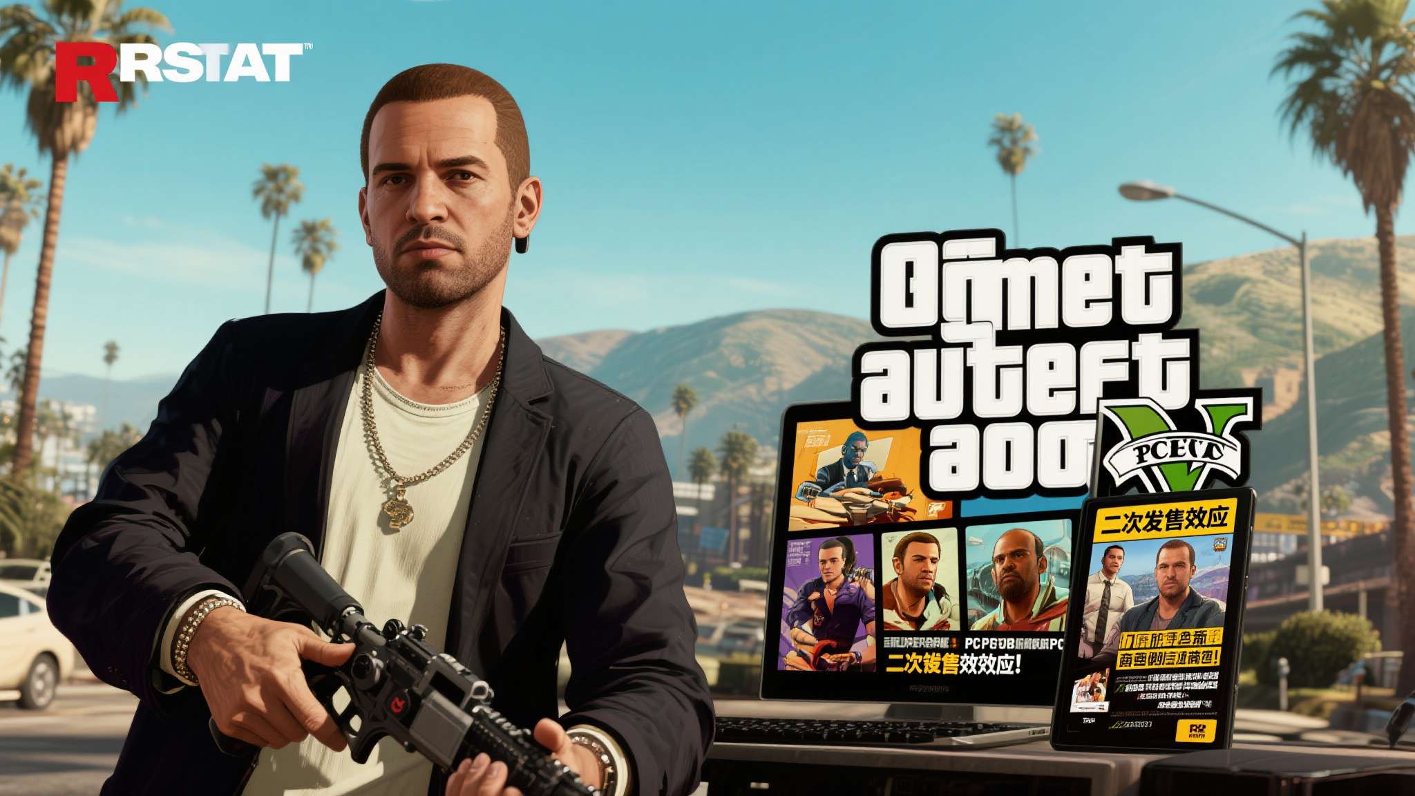 游侠晚报:《生化9》遭破解 《GTA6》PC版发售日曝料 有分析人士指出,R星此番若能将PC版与游戏内容更新或扩展包同步推出,将进一步刺激